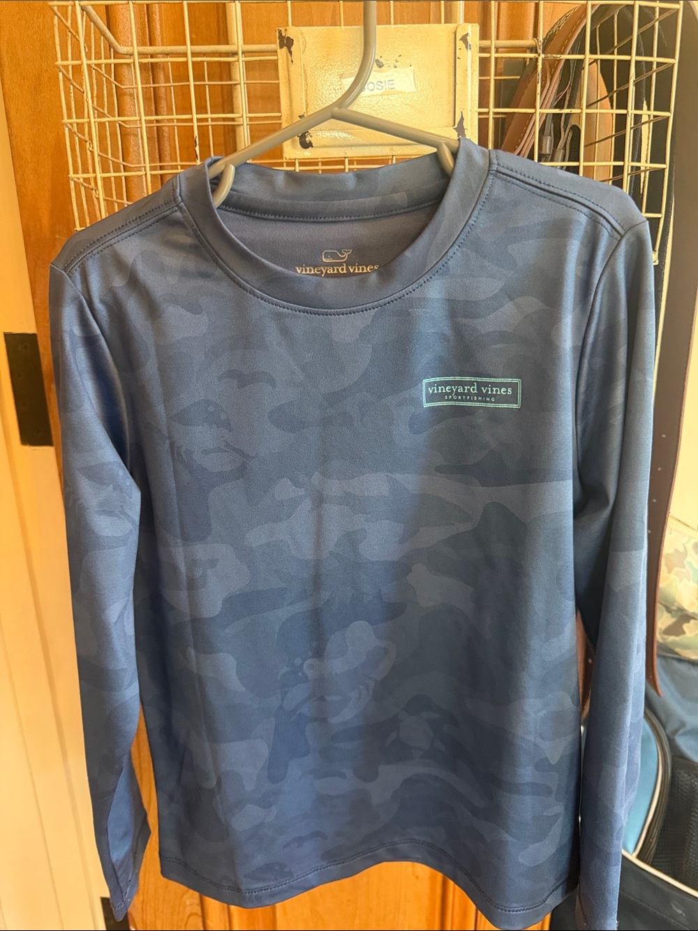 Vineyard Vines Boy’s Performance Camo Long-Sleeve Shirt